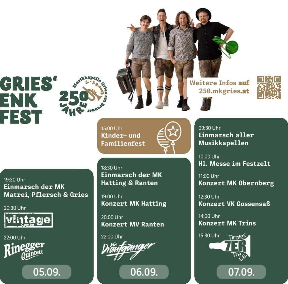 MK Gries – Gries‘ enk Fest 2025