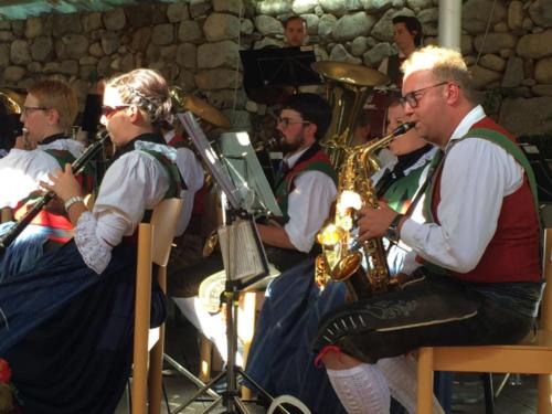 Konzert beim Musikfest in Neustift