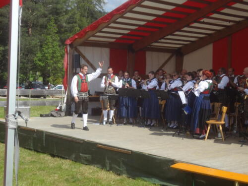 Konzert beim Sommerfest in Gummer